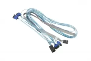 Image of CBL-SAST-0699 - 90 m - SATA I - Male/Female - Blue - Grey - Right - Right
