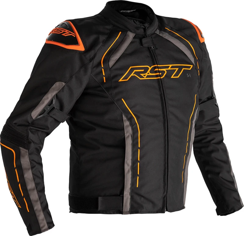 Image of RST S-1 Jacket Black Orange Grey Size 40