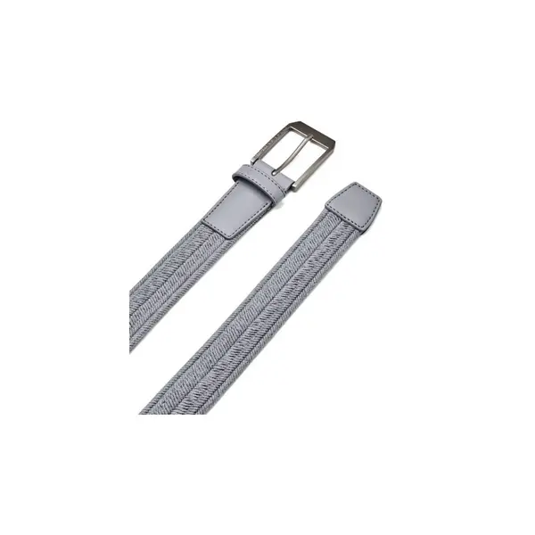 Image of Under Armour Mens Braided Golf Belt - Steel - 30