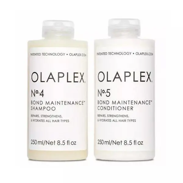 Image of Olaplex No. 4 & No. 5 Bond Maintenance Shampoo & Conditioner 250ml