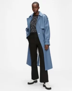 Image of High Waist Slim Flare Trouser