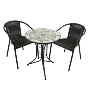 Image of Summer Terrace Estoril Bistro 60cm Set - San Remo