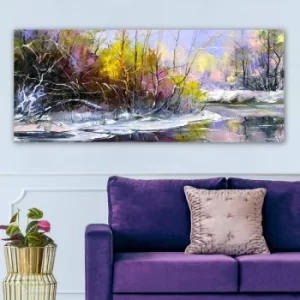 Image of YTY117467_50120 Multicolor Decorative Canvas Painting