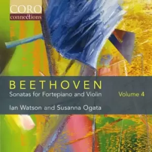 Image of Beethoven Sonatas for Fortepiano and Violin - Volume 4 by Ludwig van Beethoven CD Album