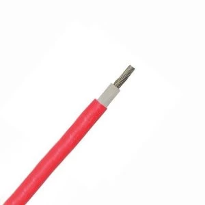 Image of Zexum 4mm Red Single Core TUV PV1-F Solar Photovoltaic PV Cable - 100 Meter