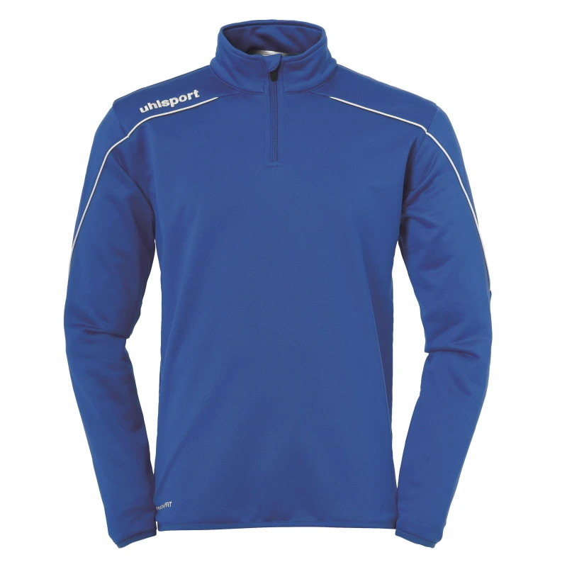 Image of Uhlsport Storm 22 quarter Zip Top Juniors - Blue Blue 4 - 5 Years