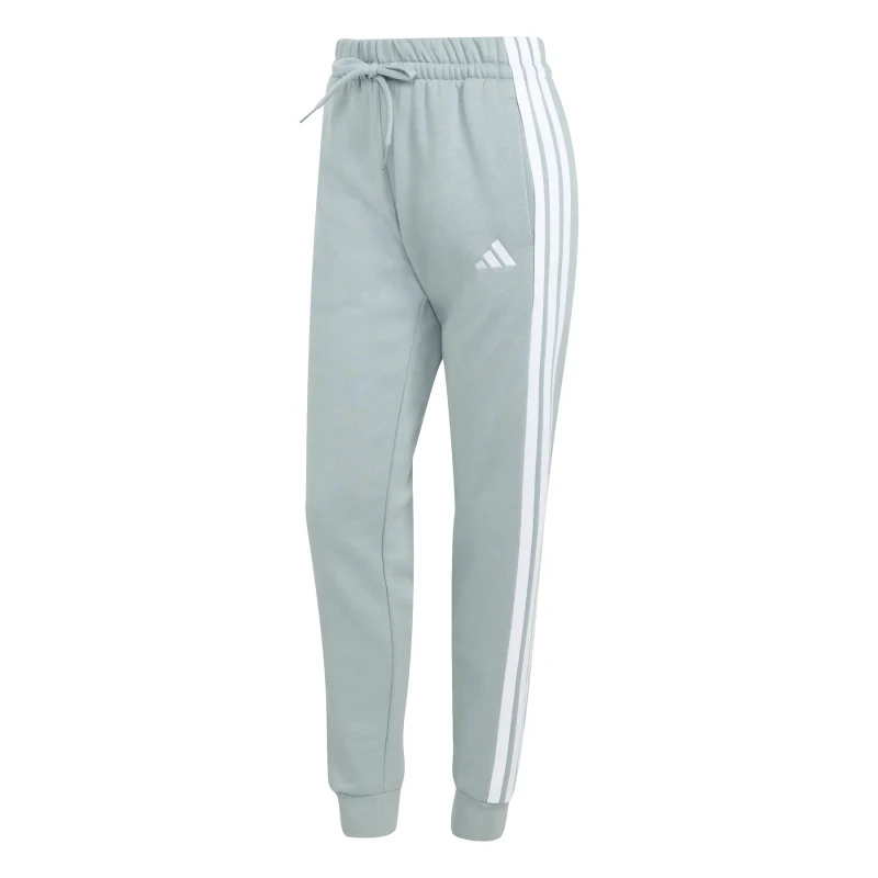 Image of Adidas Slim Womens Jogging Trousers adidas Essentials 3-Stripes Fleece Vert Female M