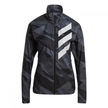 Image of adidas Terrex Parley Agravic Trail Running WIND. RDY Windb - Grey Six