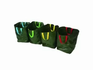 Image of Silverline 410631 Recycling Bags 4pk 400 x 320 x 320mm