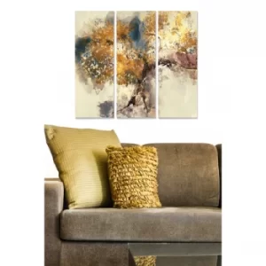 Image of MDF488419336 Multicolor Decorative MDF Painting (3 Pieces)
