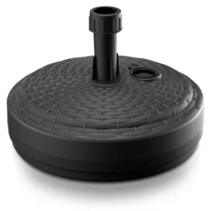 Image of Parasol Base Anthracite Rattan Effect 39cm
