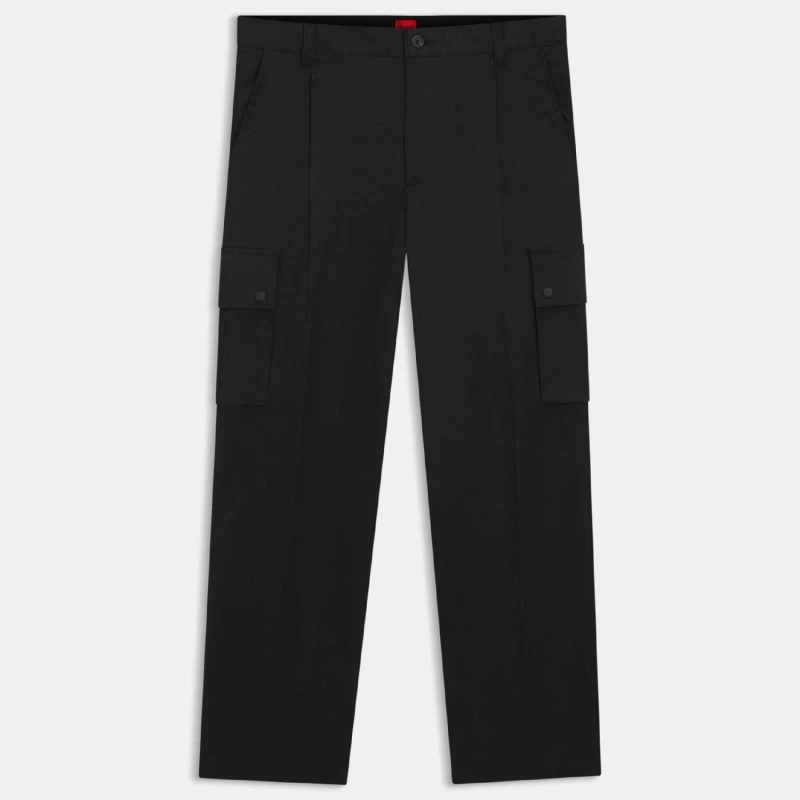 Image of Hugo Craysen261 Relaxed Fit Trousers Black male S