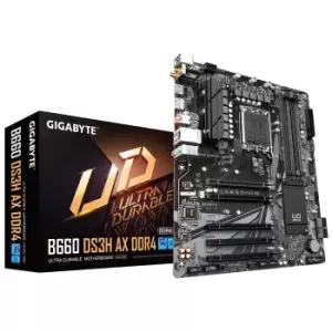 Image of Gigabyte B660 DS3H AX DDR4 Intel ATX WIFI Motherboard - LGA 1700