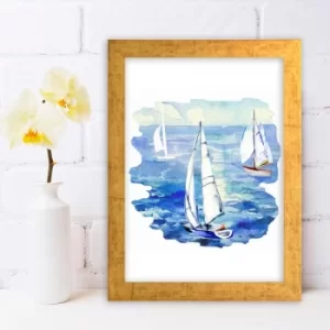Image of AC608816582 Multicolor Decorative Framed MDF Painting