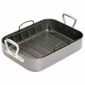 Image of Masterclass Non-stick Roasting Pan With Handles
