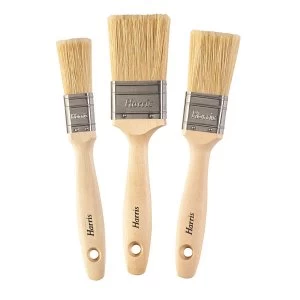 Image of Harris Transform Woodstain - Oil and Varnish 3 Brush Pack