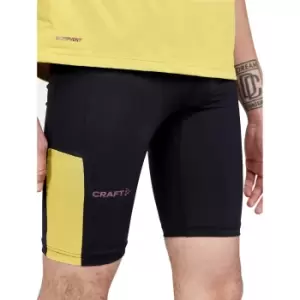 Image of Craft Mens Pro Hypervent Shorts (M) (Black/Cress)