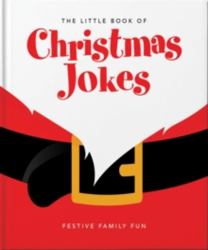 Image of The Little Book of Christmas Jokes. Hardback. By Orange Hippo Books