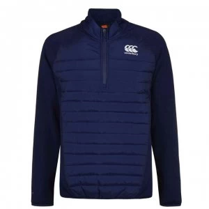 Image of Canterbury Vaposhield Track Top - Navy Marl/Navy