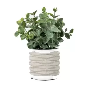Image of Gallery Interiors Faux Eucalyptus in Wavy Pot / Large
