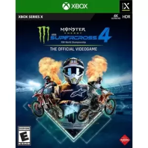 Image of Monster Energy Supercross 4 Xbox Series X Game