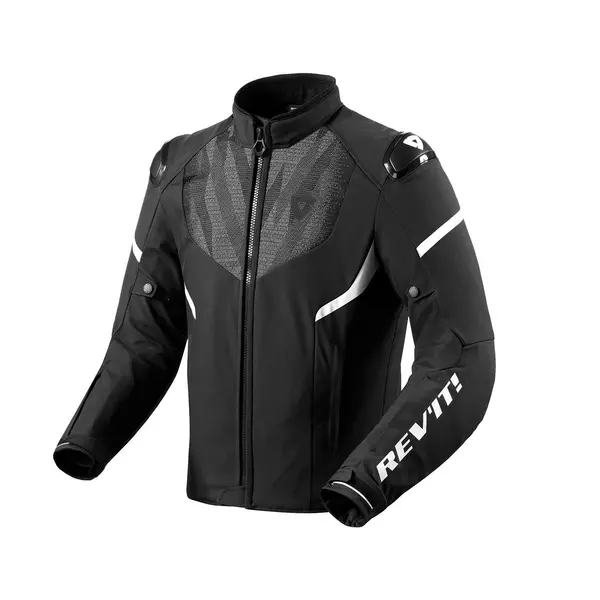 Image of REV'IT! Hyperspeed 2 H2O Jacket Black White Size M
