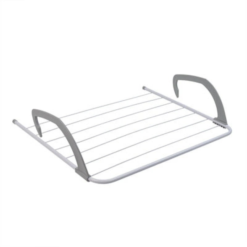 Image of Jvl Over Door Radiator Clothes Drying Airer-6M, White