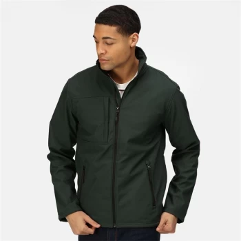 Image of Regatta Octagon II 3 Layer Sotshell Jacket - DkSpruc(Blk)