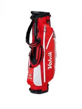 Image of Volvik Vivid Golf Standbag Red