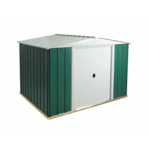 Image of Rowlinson Greenvale 8ftx6ft Metal Apex Shed