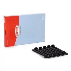 Image of CORTECO Cylinder Head Bolt Kit 016281B Bolt Kit, cylinder head OPEL,SAAB,VAUXHALL,Corsa D Schragheck (S07),Corsa C Schragheck (X01),ZAFIRA B (A05)