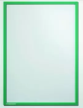 Image of Document Holder X-tra!Line DIN A3 Magnetic Green 1 Piece