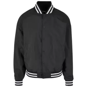 Image of Urban Classics Light College Jacket, Black