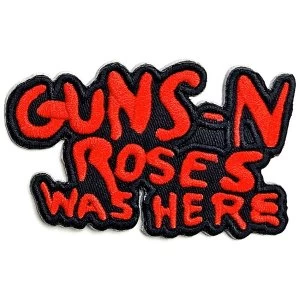 Image of Guns N' Roses - Cut Out Was Here Standard Patch
