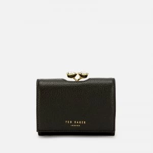 Image of Ted Baker Womens Alyesha Teardrop Crystal Mini Bobble Purse - Black