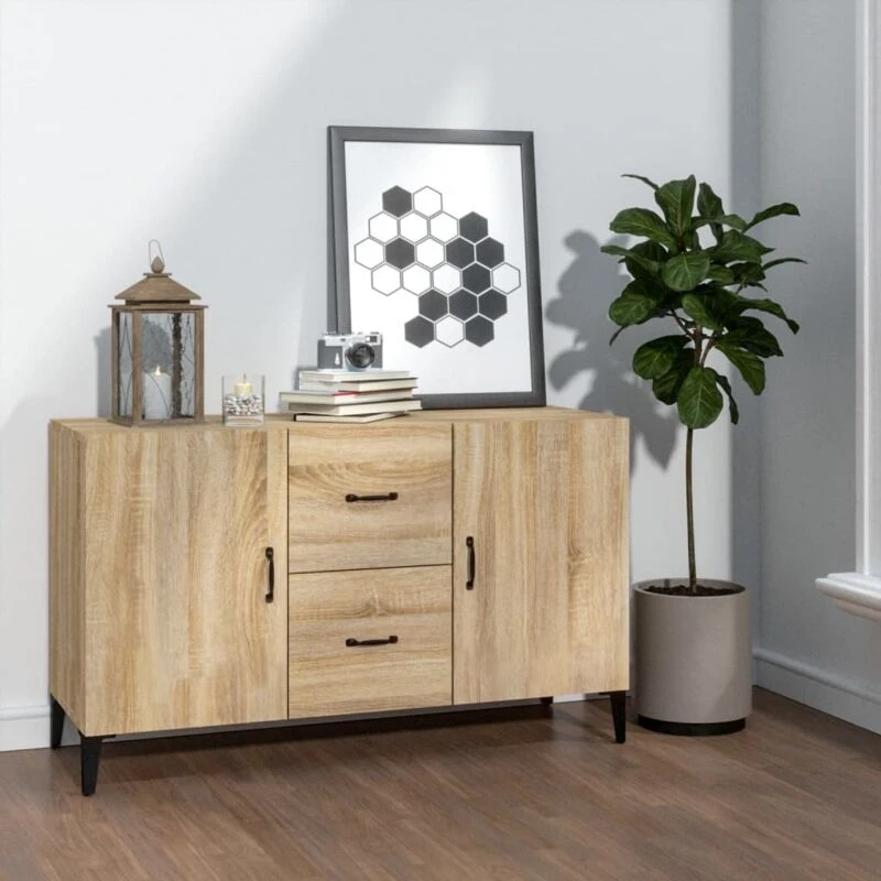 Image of VIDAXL Sideboard Sonoma Oak 100x36x60cm Engineered Wood Vidaxl 8720286972823