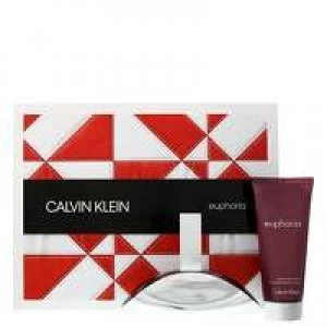 Image of Calvin Klein Euphoria Eau de Parfum For Her 100ml Gift Set