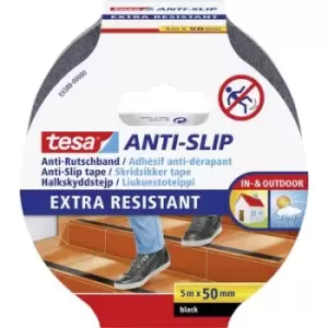 Image of tesa EXTRA RESISTANT 55588-00000-11 Anti-slip tape Black (L x W) 5m x 50 mm