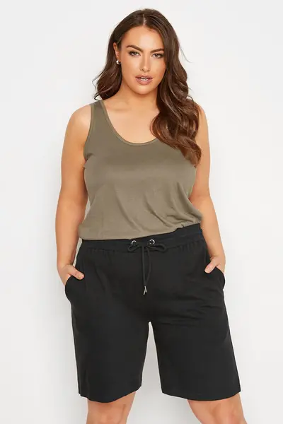 Image of Yours Jogger Shorts Black