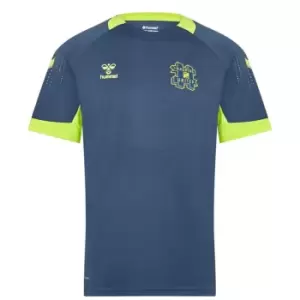 Image of Hummel Hashtag United Training T-Shirt Mens - Blue