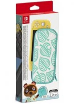 Image of Nintendo Switch Lite Tasche (Animal Crossing Edition) & Schutzfolie Bag