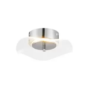 Image of Amsterdam Wall Lamp, 6W LED, 4000K, 460lm, Polished Chrome