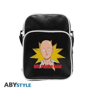 Image of One Punch Man - Saitama Vinyl Messenger Bag
