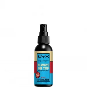 Image of NYX Professional Makeup x Netflix's Sex Education Limited Edition 'Always On Top' Matte Setting Spray