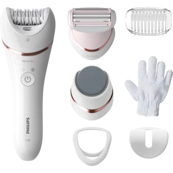 Image of Philips Epilator Series 8000 BRE730/10 Wet & Dry Epilator BRE730/10