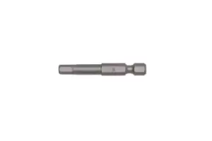 Image of Teng Tools HEX5000503 5mm Hex Bit - 50mm Long - 1/4" Hex - Pack of 3