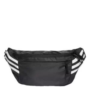 Image of adidas Classic Future Icon 3-Stripes Waist Bag Unisex - Black