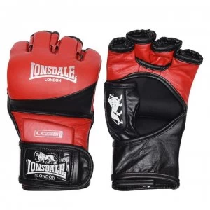 Image of Lonsdale MMA Fight Gloves - Red
