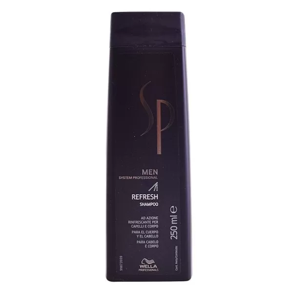 Image of Wella SP Mens Refresh Shampoo 250ml