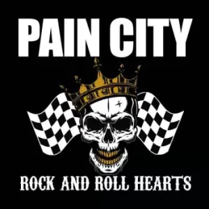 Image of Pain City Rock and Roll hearts CD multicolor